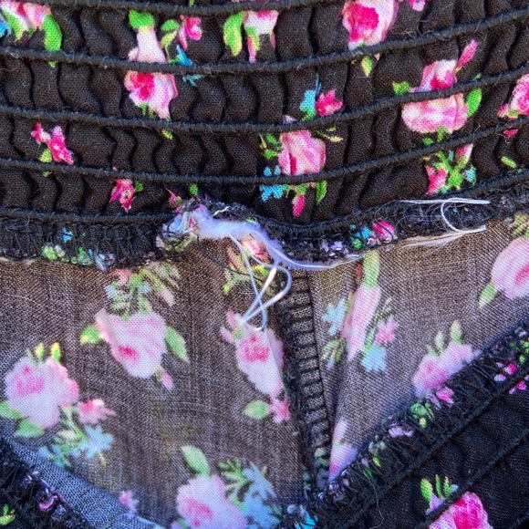 Palazzo pants floral elastic waistband - Picture 5 of 5